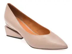 Pantofi EPICA nude, E229, din piele naturala imagine