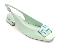 Pantofi EPICA verzi, 1152720, din piele naturala imagine