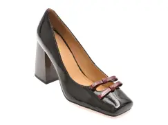 Pantofi EPICA visinii, 5C111, din piele naturala lacuita imagine