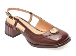 Pantofi EPICA visinii, 6020492, din piele naturala lacuita imagine