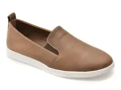 Pantofi EVIDA gri, EV2812, din piele naturala imagine