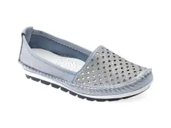 Pantofi FLAVIA PASSINI albastri, 128, din piele naturala imagine