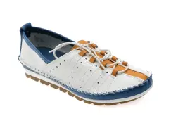 Pantofi FLAVIA PASSINI albi, 2001, din piele naturala imagine