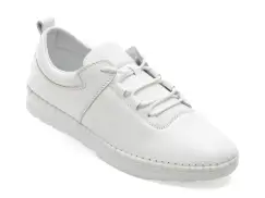 Pantofi FLAVIA PASSINI albi, SN105, din piele naturala imagine