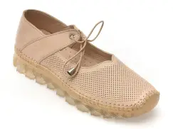 Pantofi FLAVIA PASSINI bej, 15101, din piele naturala imagine