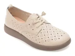 Pantofi FLAVIA PASSINI bej, 2615, din piele naturala imagine