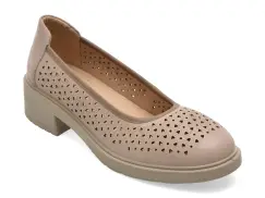 Pantofi FLAVIA PASSINI bej, 35611, din piele naturala imagine