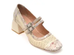 Pantofi FLAVIA PASSINI bej, 4411658, din piele naturala imagine