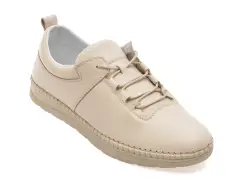 Pantofi FLAVIA PASSINI bej, SN105, din piele naturala imagine