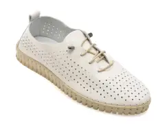 Pantofi FLAVIA PASSINI bej, SN1071, din piele naturala imagine