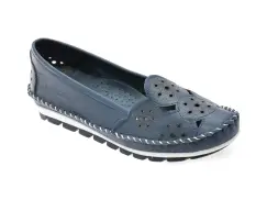 Pantofi FLAVIA PASSINI bleumarin, 2336, din piele naturala imagine