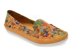 Pantofi FLAVIA PASSINI galbeni, 429, din piele naturala imagine