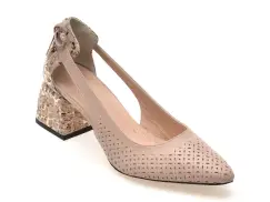 Pantofi FLAVIA PASSINI gri, 4411614, din piele naturala imagine