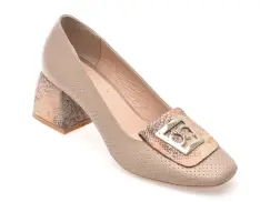 Pantofi FLAVIA PASSINI gri, 4411690, din piele naturala imagine