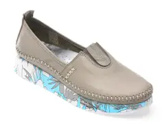 Pantofi FLAVIA PASSINI gri, 712, din piele naturala imagine