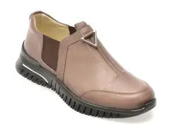Pantofi FLAVIA PASSINI gri, EV2888, din piele naturala imagine