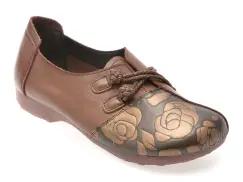 Pantofi FLAVIA PASSINI maro, 5517, din piele naturala imagine