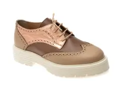 Pantofi FLAVIA PASSINI maro, 7539, din piele naturala imagine