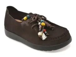 Pantofi FLAVIA PASSINI maro, 9201, din piele intoarsa imagine