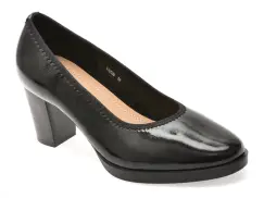 Pantofi FLAVIA PASSINI negri, 11658, din piele naturala lacuita imagine