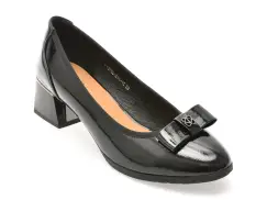 Pantofi FLAVIA PASSINI negri, 1378D11, din piele naturala lacuita imagine