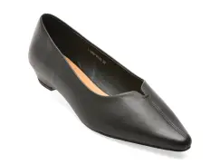 Pantofi FLAVIA PASSINI negri, 1646D13, din piele naturala imagine