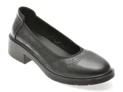 Pantofi FLAVIA PASSINI negri, 215131, din piele naturala imagine