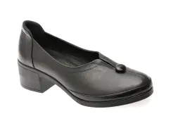 Pantofi FLAVIA PASSINI negri, 2201750, din piele naturala imagine