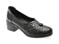 Pantofi FLAVIA PASSINI negri, 2201750, din piele naturala lacuita imagine