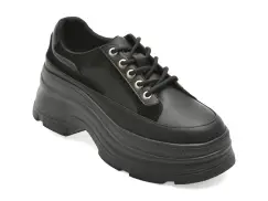 Pantofi FLAVIA PASSINI negri, 2223, din piele naturala imagine