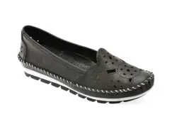 Pantofi FLAVIA PASSINI negri, 2336, din piele naturala imagine