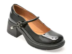 Pantofi FLAVIA PASSINI negri, 51707, din piele naturala lacuita imagine