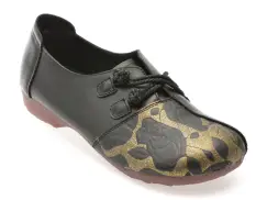 Pantofi FLAVIA PASSINI negri, 5517, din piele naturala imagine