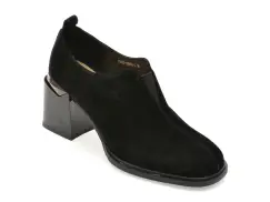 Pantofi FLAVIA PASSINI negri, 95492, din piele intoarsa imagine