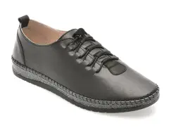 Pantofi FLAVIA PASSINI negri, CS703, din piele naturala imagine