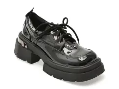 Pantofi FLAVIA PASSINI negri, TH180, din piele naturala lacuita imagine