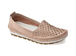 Pantofi FLAVIA PASSINI nude, 128, din piele naturala imagine