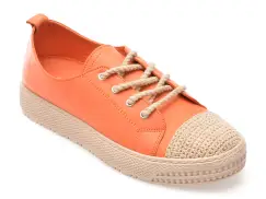 Pantofi FLAVIA PASSINI portocalii, 23811, din piele naturala imagine
