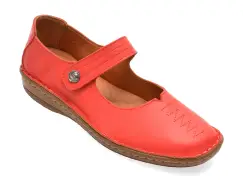 Pantofi FLAVIA PASSINI rosii, 103402, din piele naturala imagine
