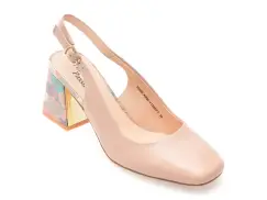 Pantofi FLAVIA PASSINI roz, 3K666, din piele naturala imagine