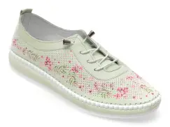 Pantofi FLAVIA PASSINI verzi, ER102, din piele naturala imagine