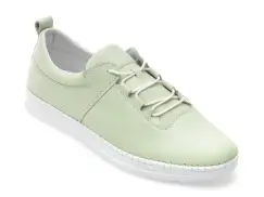 Pantofi FLAVIA PASSINI verzi, SN105, din piele naturala imagine