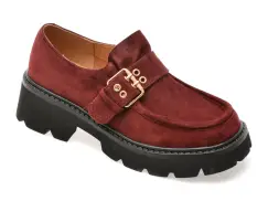 Pantofi FLAVIA PASSINI visinii, 3S931, din piele intoarsa imagine