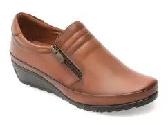 Pantofi GOTSI maro, EV2424, din piele naturala imagine