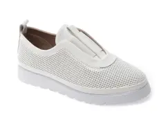 Pantofi GRYXX albi, 1460203, din piele naturala imagine