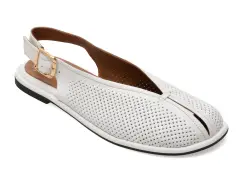 Pantofi GRYXX albi, 2184054, din piele naturala imagine