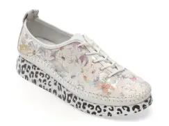 Pantofi GRYXX albi, 437, din piele naturala imagine