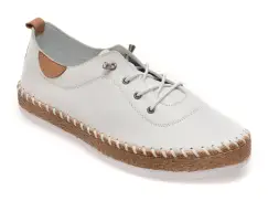 Pantofi GRYXX albi, EV30106, din piele naturala imagine