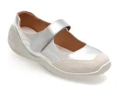 Pantofi GRYXX argintii, 1951, din piele naturala imagine