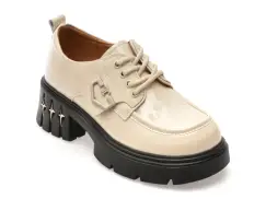 Pantofi GRYXX bej, 70723, din piele naturala lacuita imagine